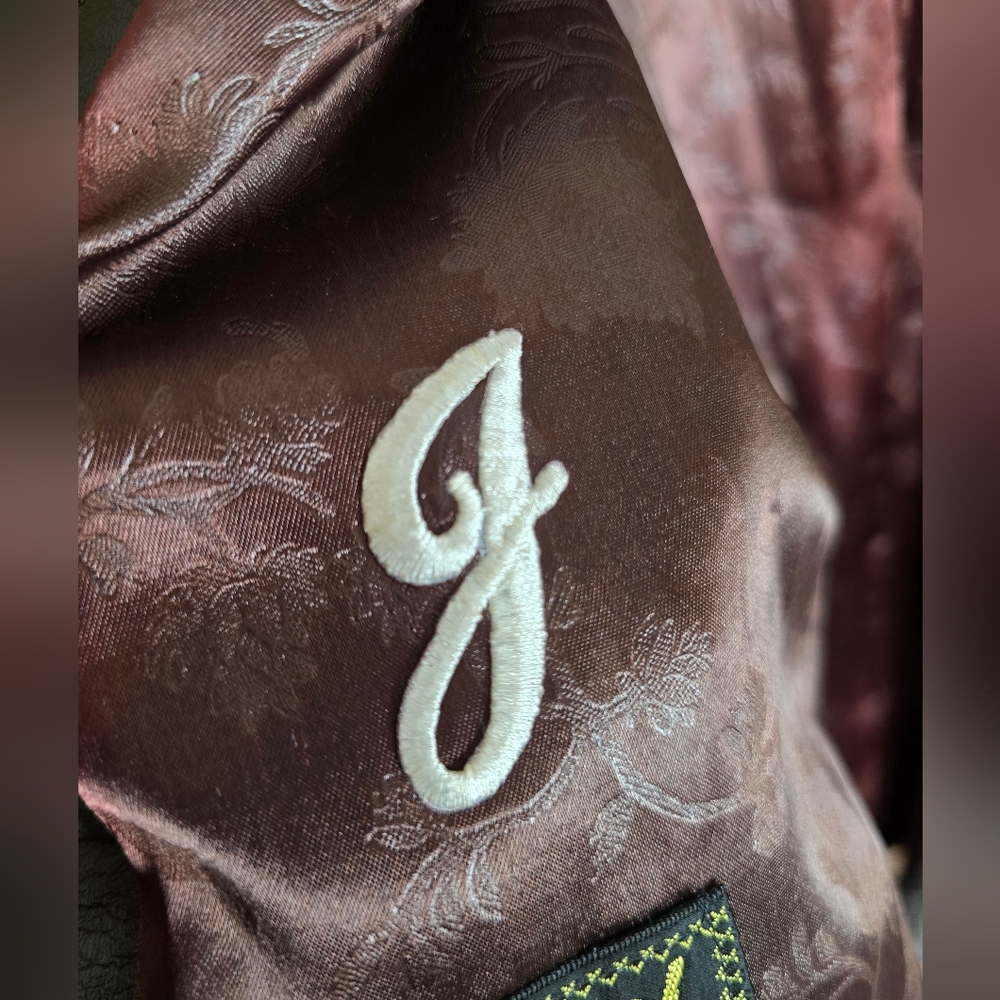 Vintage Tissavel Dark Brown/tan Faux Fur Coat Heavy Mobwife Style Cute Buttons - Picture 14 of 14